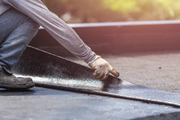 Professional Emergency Waterproofing technician working in Colfax, WI